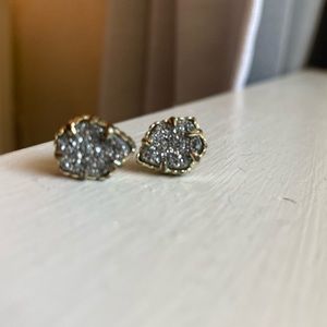 KENDRA SCOTT - TESSA GOLD DRUSY STUDS 😍
